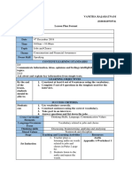 1 Unit Money 11 Lessons Plan