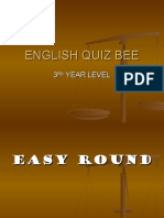 English Quiz Bee