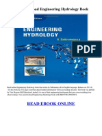 Free Download Engineering Hydrology Book: Read Ebook Online