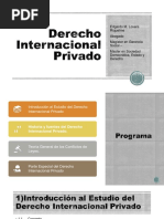 Derecho Internacional Privado 