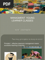 Managment Young Learner Classes