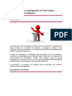 Paradigmas de Investigación en Psicología