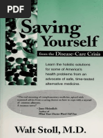 DR Walt Stoll: Saving Yourself From The Disease-Care Crisis PDF