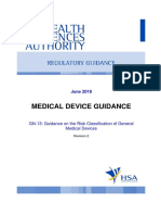 GN-13-R2 Guidance On The Risk Classification of General Medical Devices (18Jun-Pub)