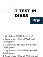 Unit Test in Diass