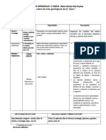 Sesión de Aprendizaje Ciencia y Tecnologia Octubre