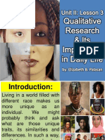 Qualitative Research