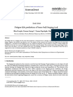 Fatigue Life Prediction of Brass Ball Forging Tool: Sciencedirect