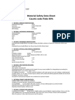 Caustic Soda Flake MSDS PDF