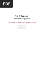 5 Types of Orgasms PDF