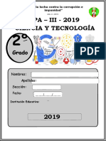 Banco de Preguntas 2do de Secundaria