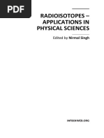 Radioisotopes - Applications in Physical Sciences