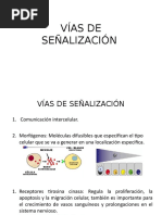 Vías de Señalización