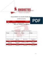 Op-prc-009-Sp10 Procedimiento de Escarificacion y Compactación de Vias