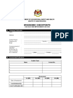 Ergonomic Checkpoints: Department of Occupational Safety and Health