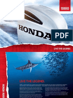 Honda Marine Range Catalogue 2012