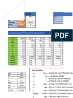 Datos de Entrada Datos de Salida: Sigci Stress Mi MB GSI S Unit Weigth A Depth e