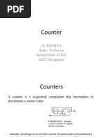 Counter: Dr. Rohith S Assoc. Professor Department of ECE NCET, Bangalore