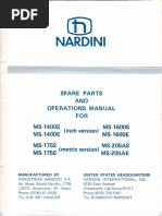 Nardini Ms 175 205 1400 1600 Manual