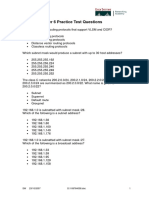 CCNA2 Chapter 6 Practice Test Questions