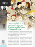 La Neurodidactica y El Cerebro Como Organo Social para El Aprendizaje