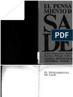 El Pensamiento de Sade PDF