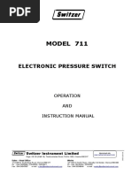 Switzer Pressure Switch