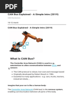 CAN Bus Explained - A Simple Intro (2019)