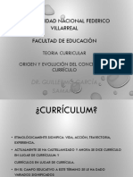 Teoria Curricular