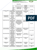 SSG - Action Plan