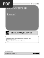 Kinematics