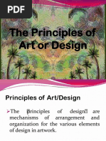 The Principles of Art or Design