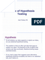 Hypothesis Testing