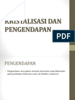 Kuliah 6. Kristalisasi Dan Pengendapan