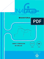 Elaboración Corte Confección de Cuellos