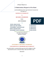 Design and Fabrication Report of Go Kart