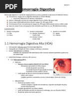 Resumo de Hemorragia Digestiva