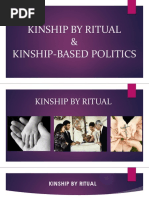 Kinship by Ritual & Kinship-Based Politics