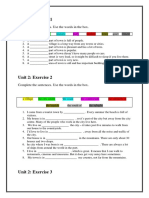 Unit 2 - Grammer & Vocabulary