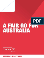 2018 Alp National Platform Constitution