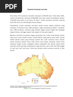 Dinamika Penduduk Australia