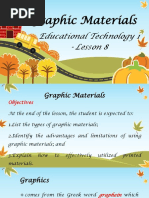 Graphic Materials: Educational Technology 1 - Lesson 8