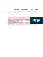 Petroleum Reservoir Engineering AND Field Developement: 4., - , Decline Curve Analysis