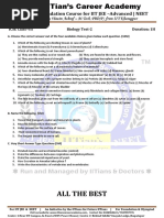 7th ICSE BIO TEST-2