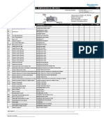 Ruta de Inspección - Temperatura de Motores y Bancos