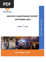 Monthly Maintenance Report Confipetrol - September 2019 R0