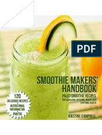 Paleo Smoothies - 120 Delicious Paleo Smoothie Recipes For Alkalizing, Detoxing, Weight Loss and Optimal Health - Includes Nutritional Information & Photos PDF