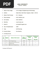 Anna University: Chennai - 600025