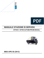 Ape 50 Tl6manuale Servizio