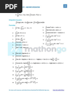 Fs Xii Indefinite Integrals